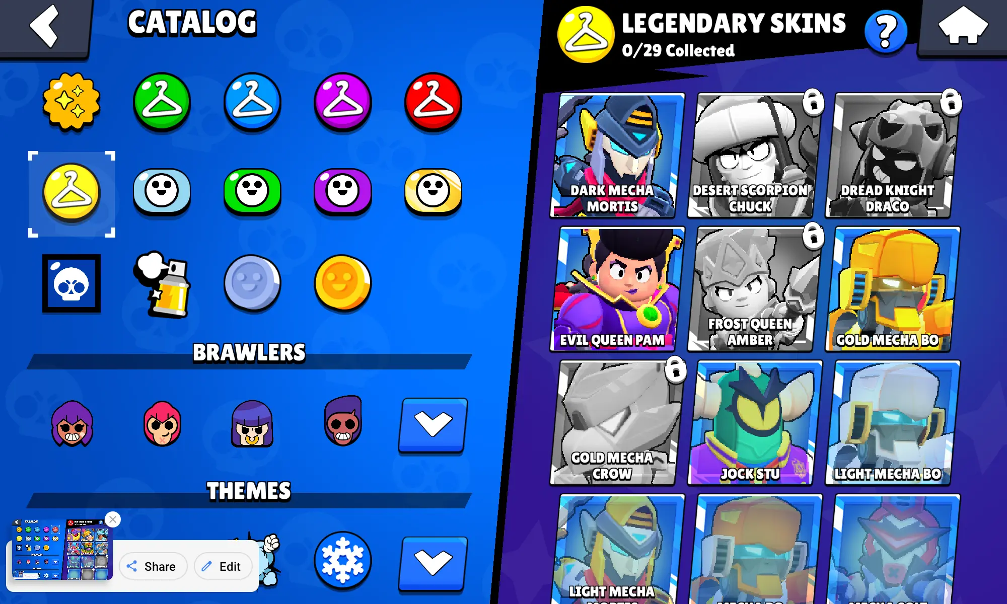 购买 18k+ TROPHIES 28SKINS 2 MAX 3HM BRAWLERS 2 MAX BRAWLERS FREE NAME