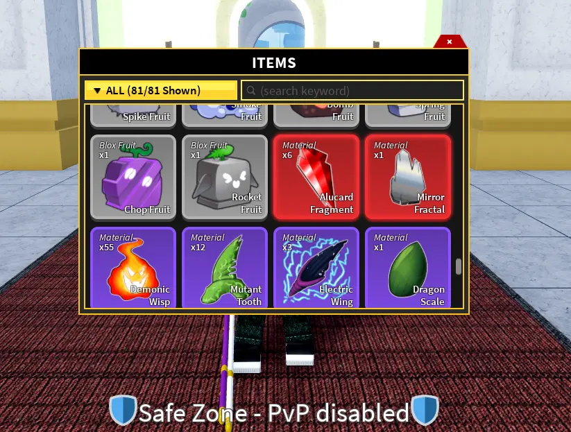 Achetez Elite ROBLOX Blox Fruits Account ⚡ CDK 📌 Dough V1 📌 33M Beli