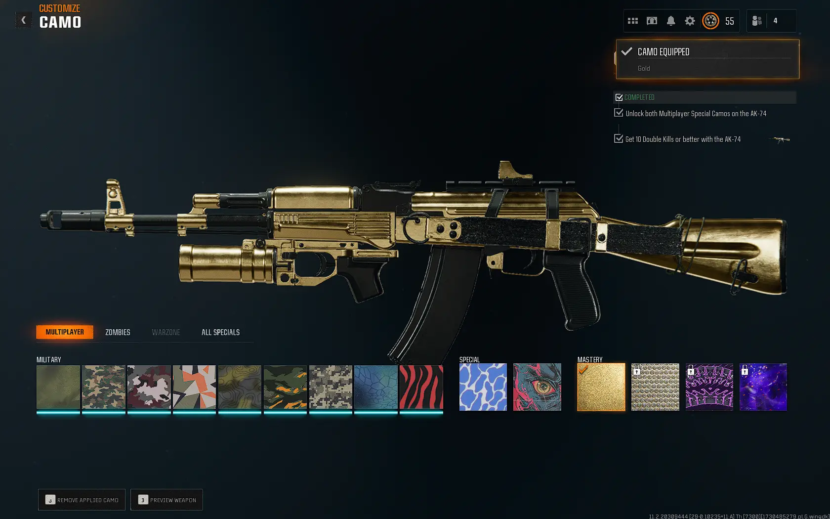 Buy 🎃 Black Ops 6 🎃 Level 55 🌟 KSV + Jackal + XM4 Maxed 🌟 3