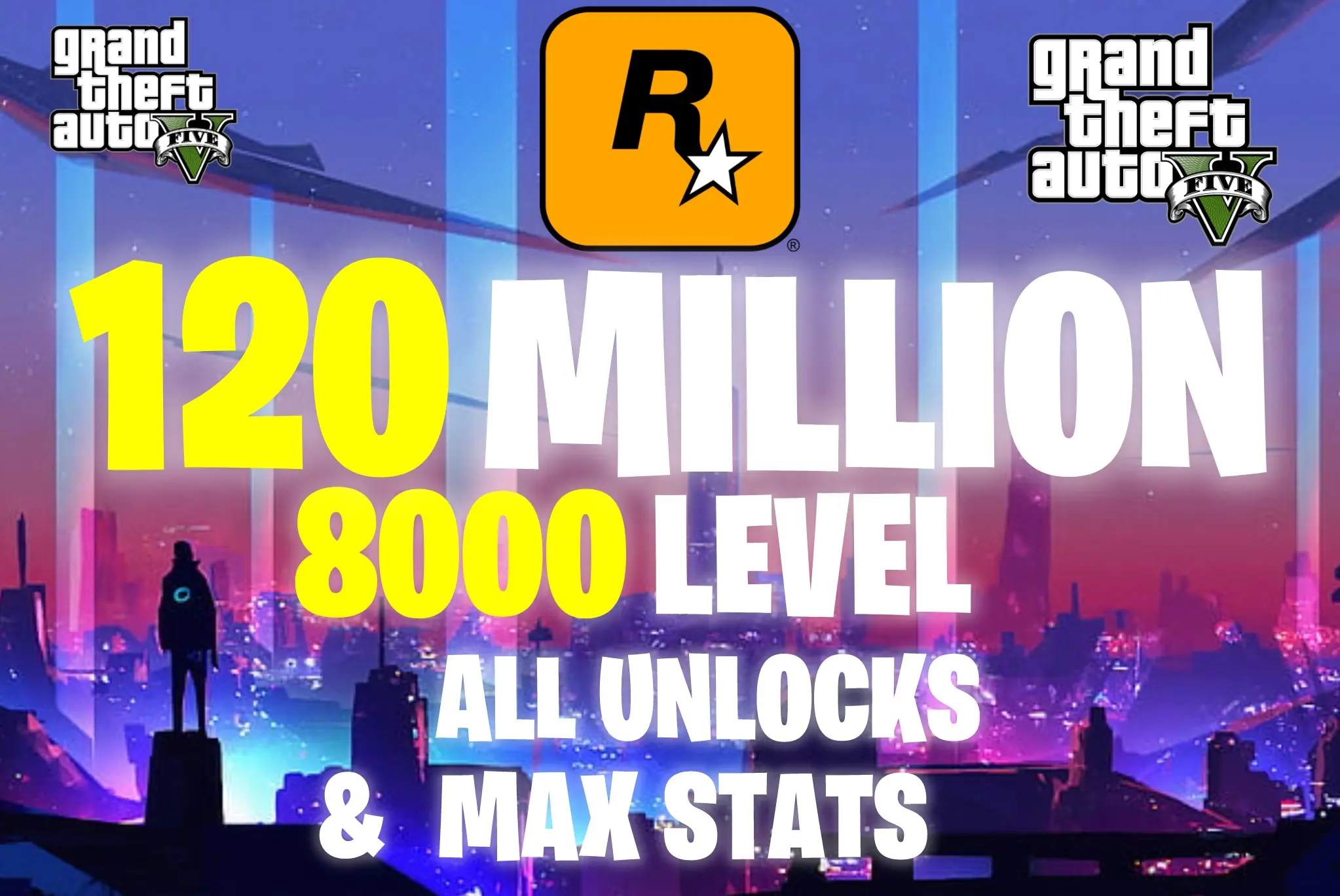 Achetez [Epic Games] 120 MILLION PURE CASH | RP 350 LEVEL | Game 