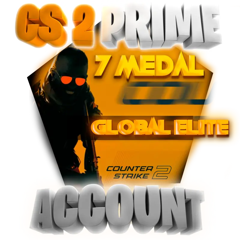 Buy [Counter-Strike 2] PRIME ACCOUNT⚡7 MEDALS ⚡Premier Available 