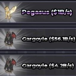 Account Gargole (56B/S) total 125B money 15b speed