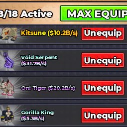 92B/s ACCOUNT!🔥FRACTURED PETS+ DIVINE UNICORN+ DIVINE KITSUNE + VOID SERPENT · 92B/S MONEY · 34B SPEED! 🔥 GOOD FOR MAIN ACCOUNT! CLEAN ACCOUNT.