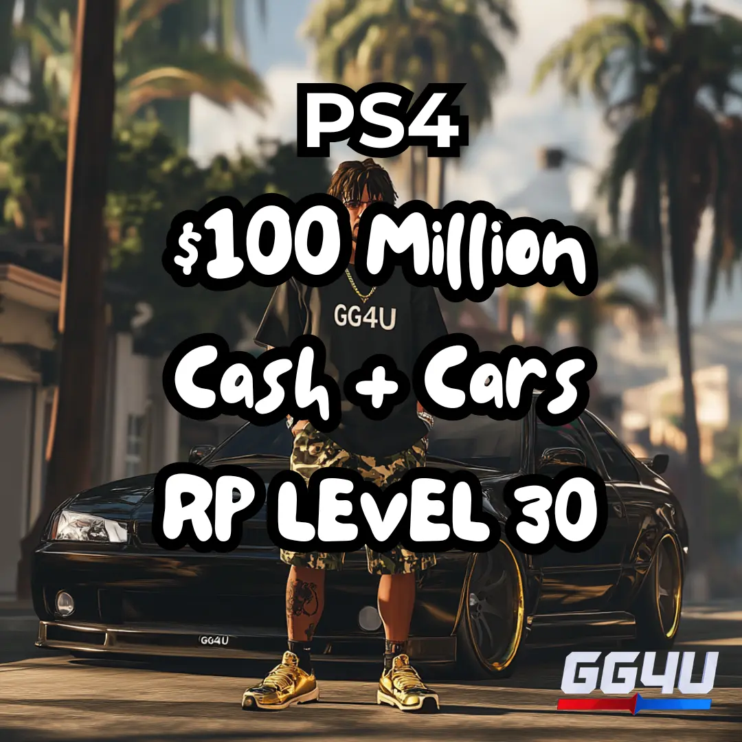 Kaufen Sie PS4 RP Level 30 GTA Online Account | 100 Million Cash Cars ...