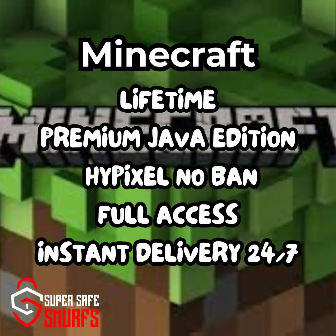 Compra Minecraft Java Edition Premium Account | Lifetime Access ...