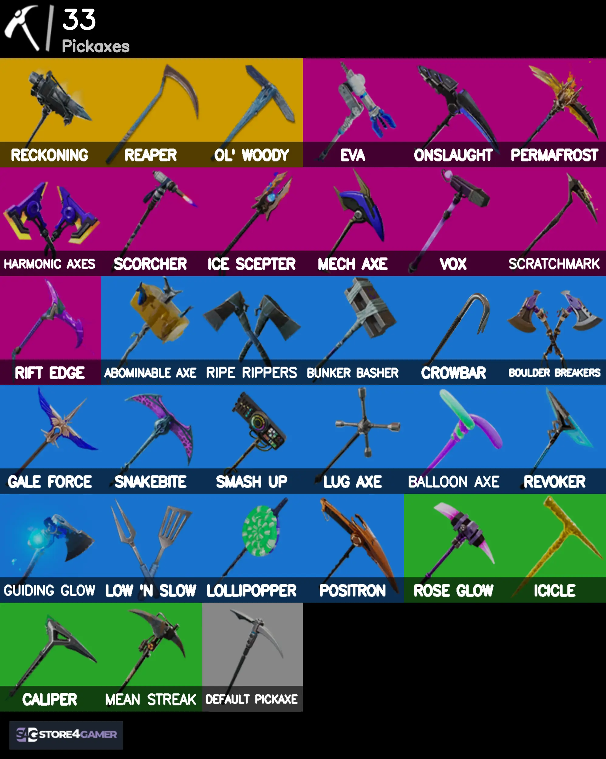 Buy [PC/PSN] | 46 skins | OG STW | Omega | Reaper Axe | Rose Team ...