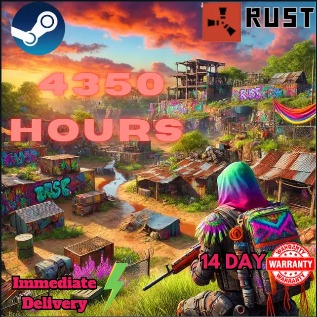 Buy β‘ Rust Steam Profile βΈ± 4350 Hours πΌ Full Access π― Add Friends ...