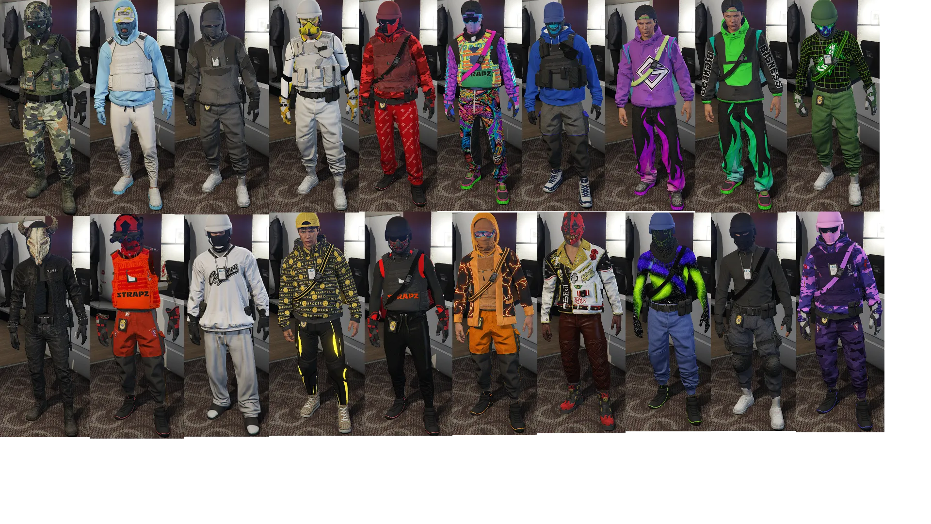 Best modded outfits gta 5 best sale