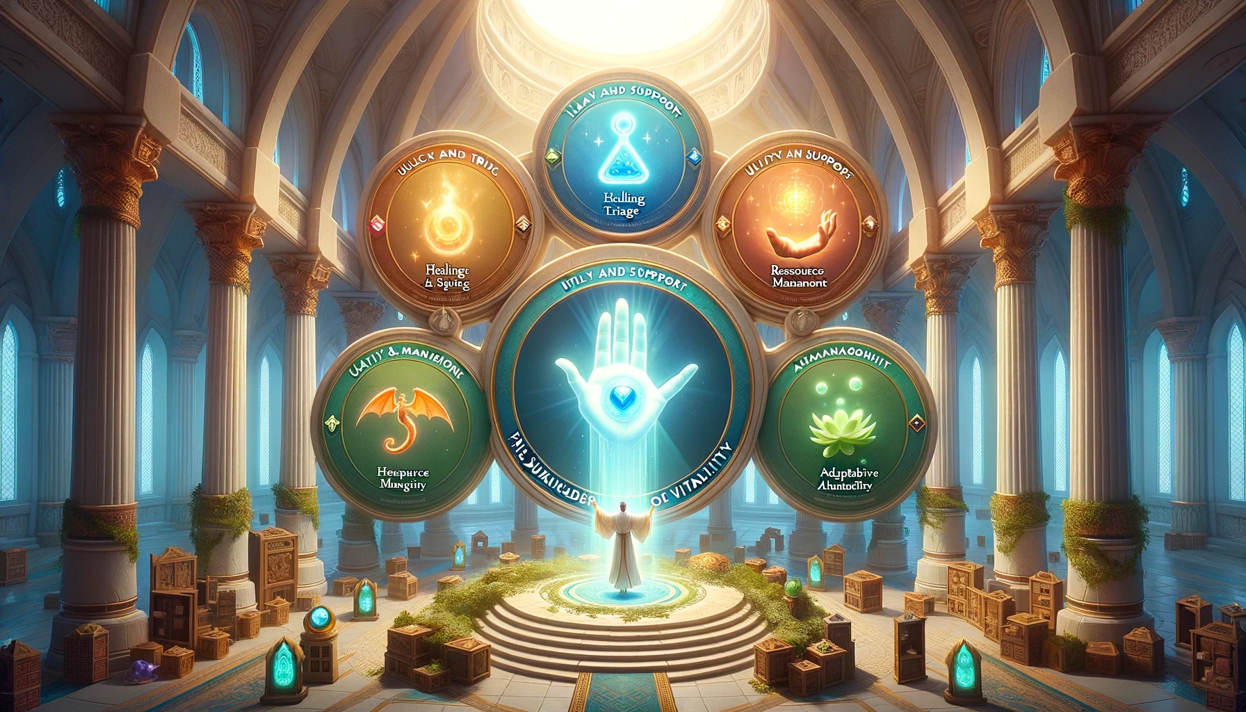 Representation of Key Healing Principles and Strategies in Mythic+