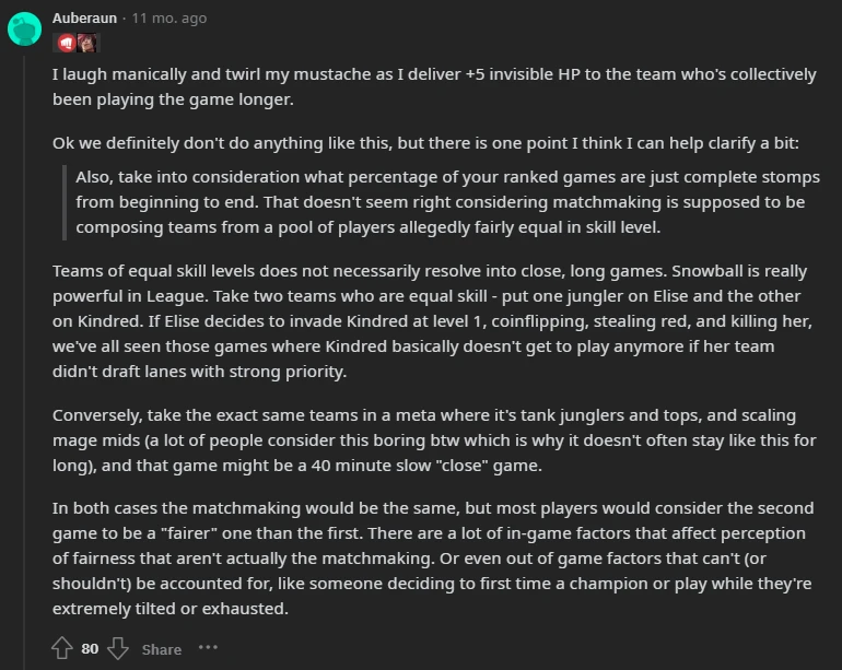 Riot Game's employee on losersq in League of Legends