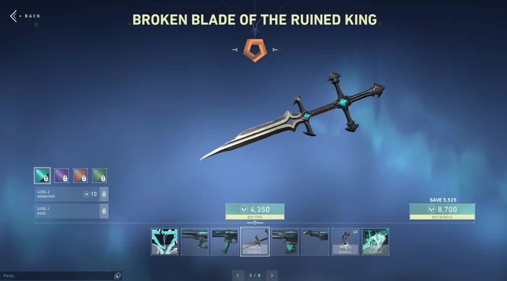 buying knife skins valorant