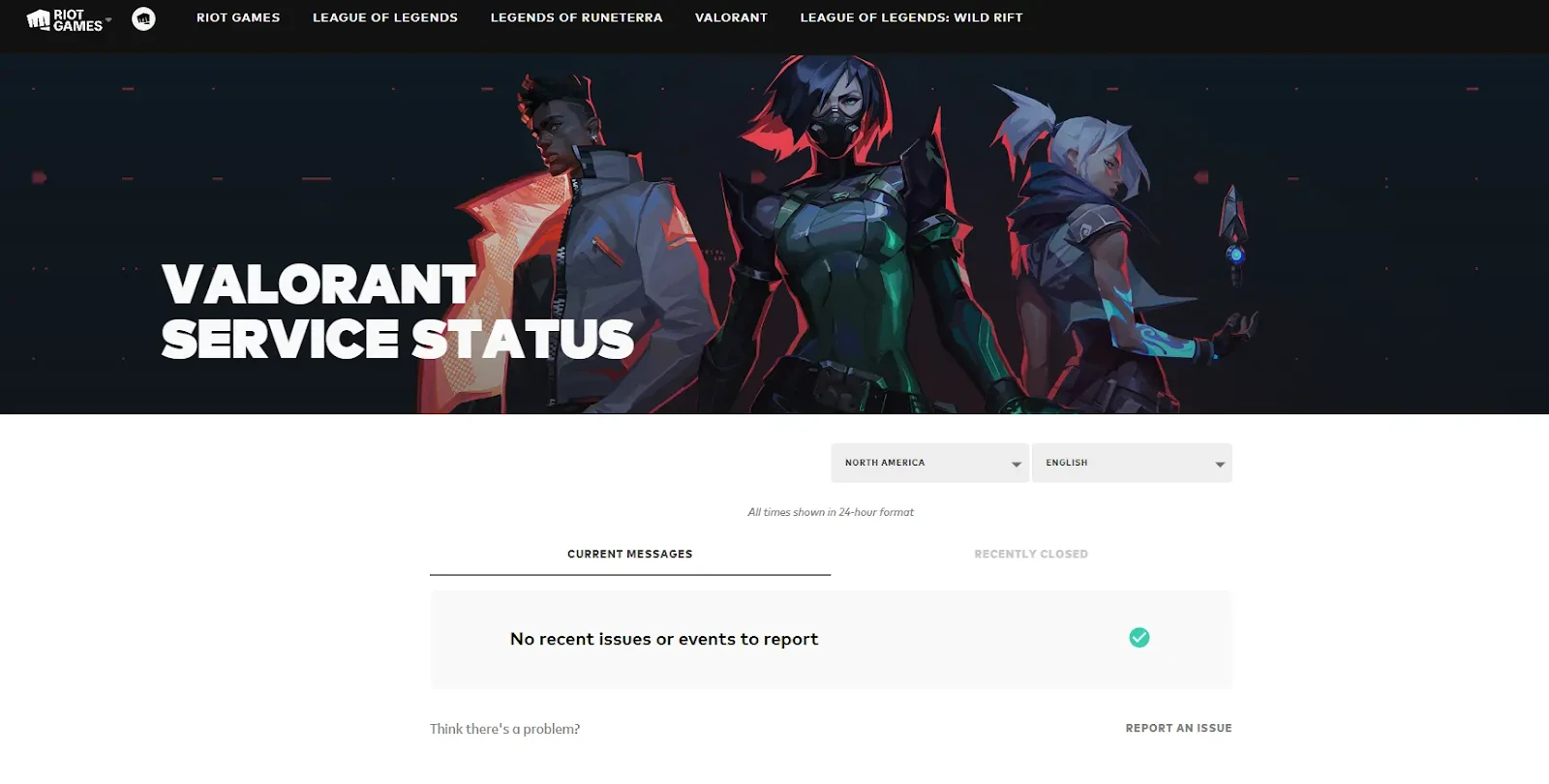valorant server status