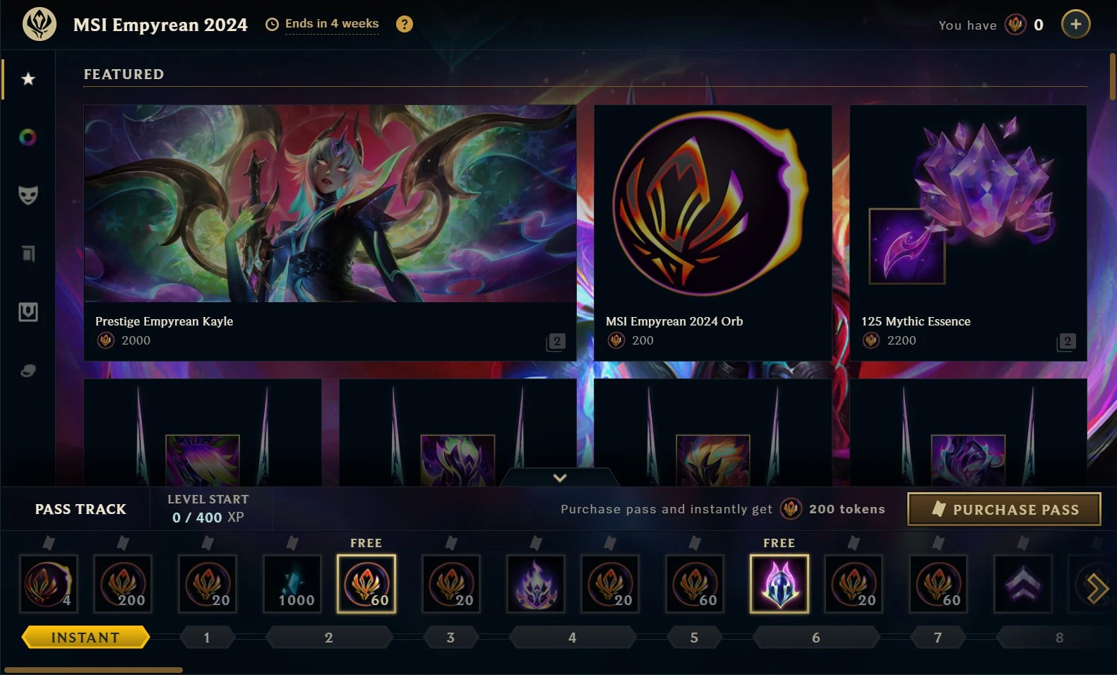 event passes emotes