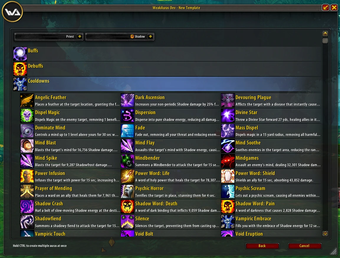 weakauras addon tww