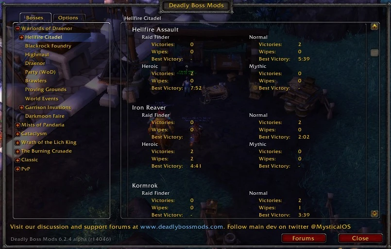 deadly boss mods addon tww
