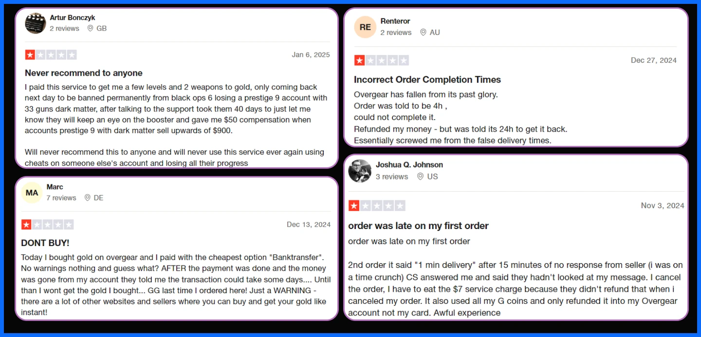 overgear reviews