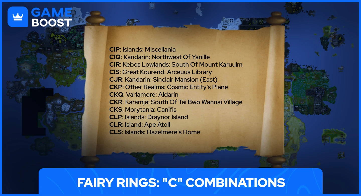 fairy rings c combinations