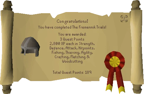 fremennik trials quest osrs  