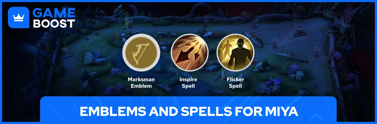 miya emblems and spells