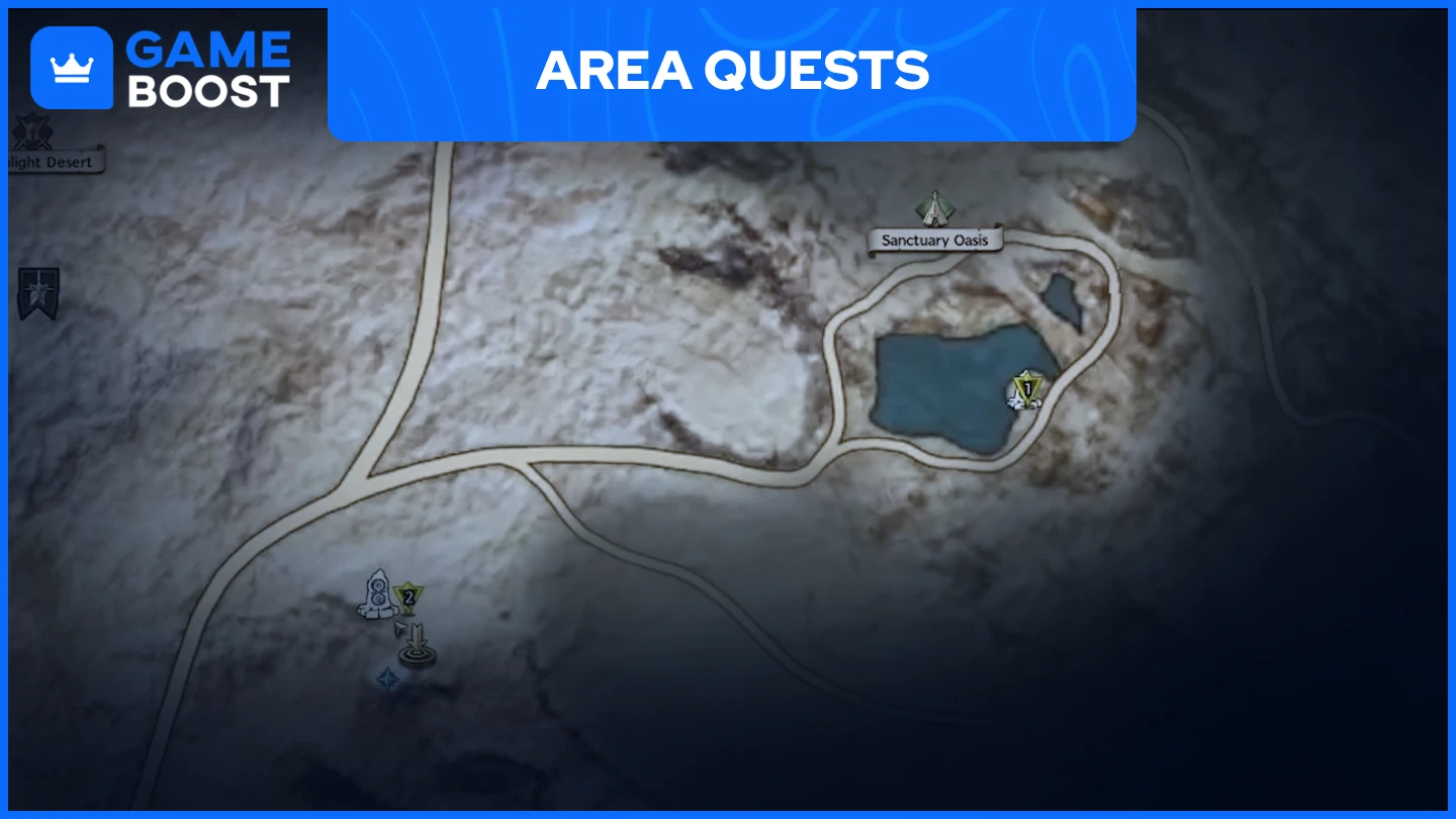 Throne and Liberty quest on the map