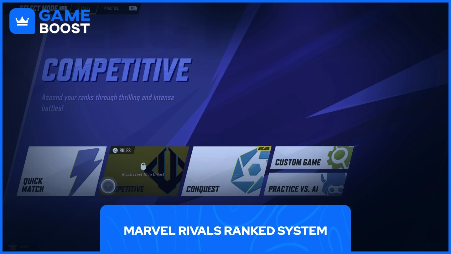 marvel rivals competitive queue