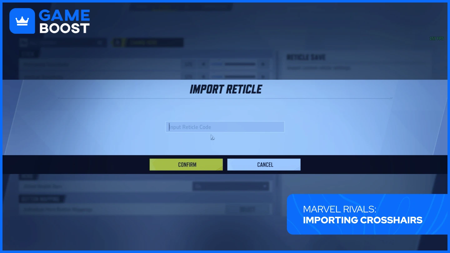 importing crosshairs marvel rivals