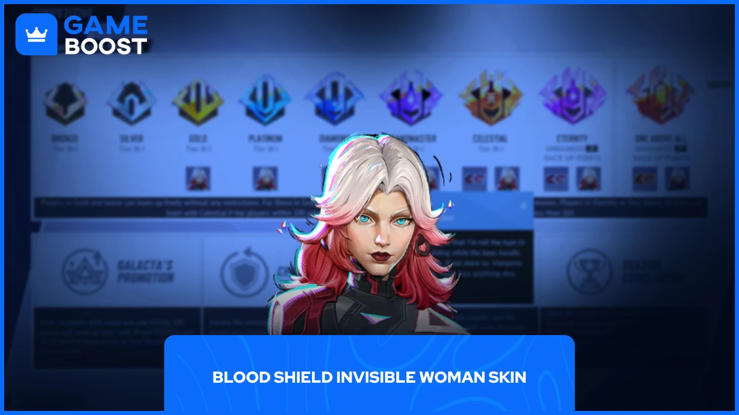 Blood Shield Invisible Woman Skin