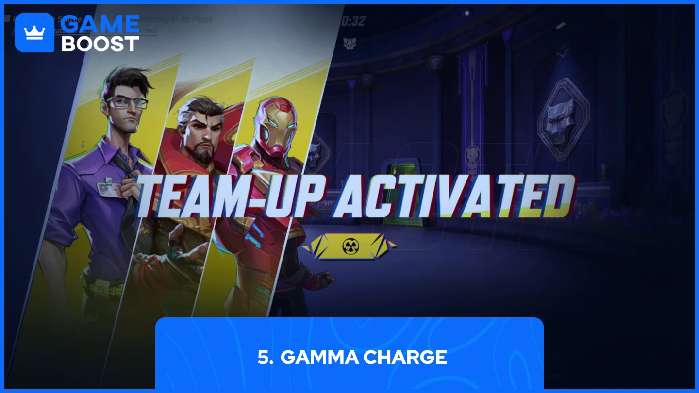 gamma charge team-up activated