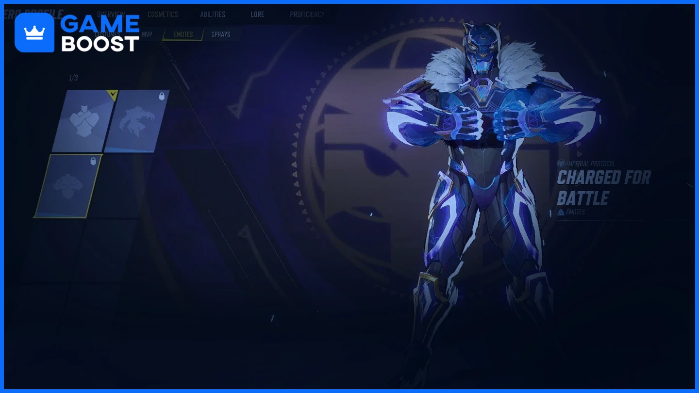 black panther emote marvel rivals 