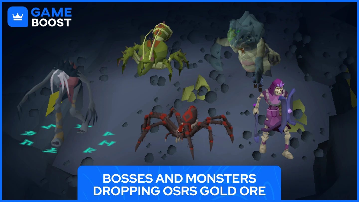 osrs bosses and monsters for osrs gold ore