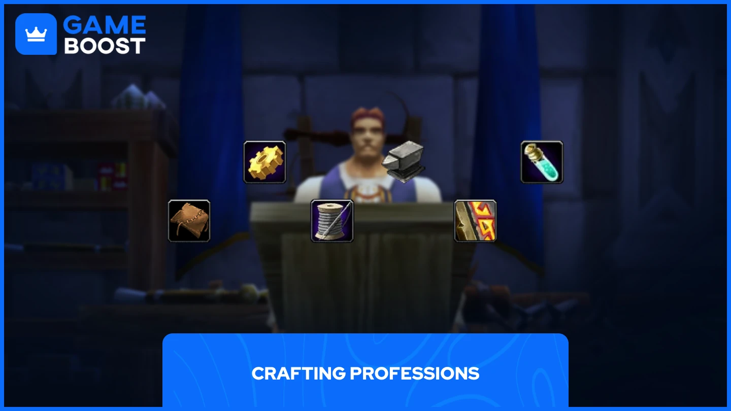 wow classic crafting professions