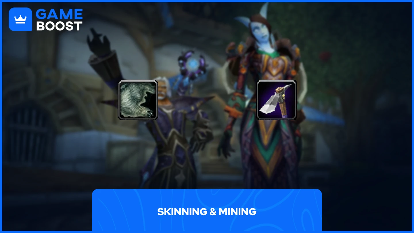 skinning and mining professions in wow classic