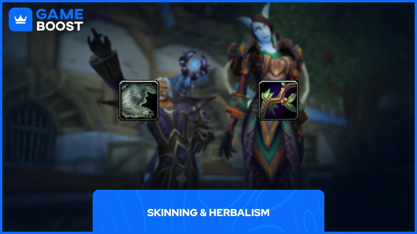 skinning and herbalism professions in wow classic