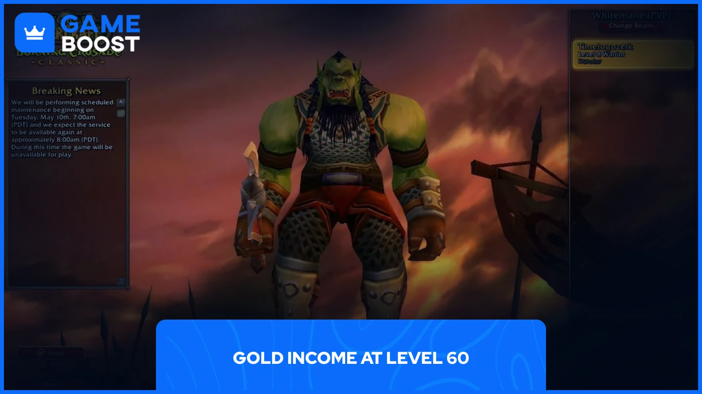 wow classic character