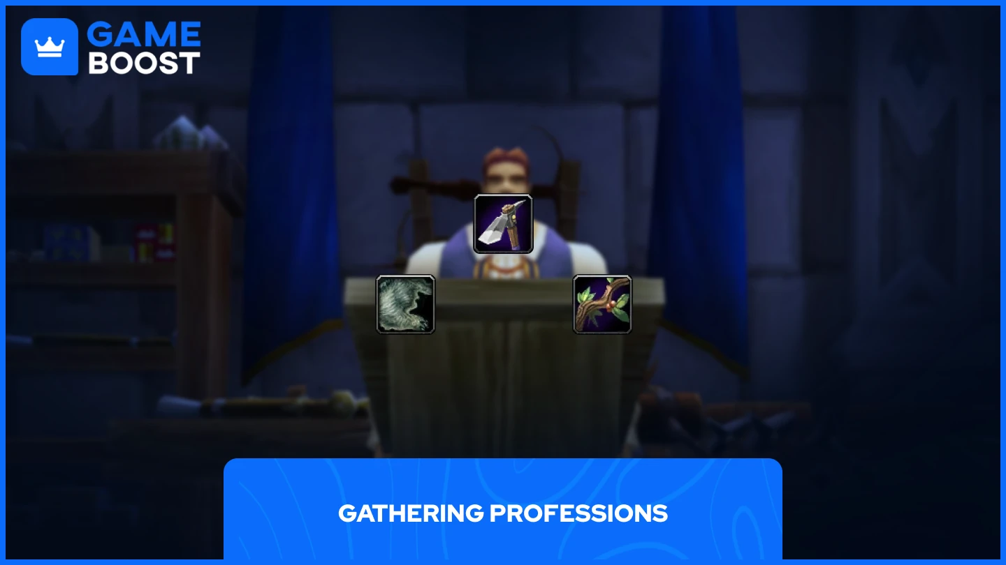 wow classic gathering professions