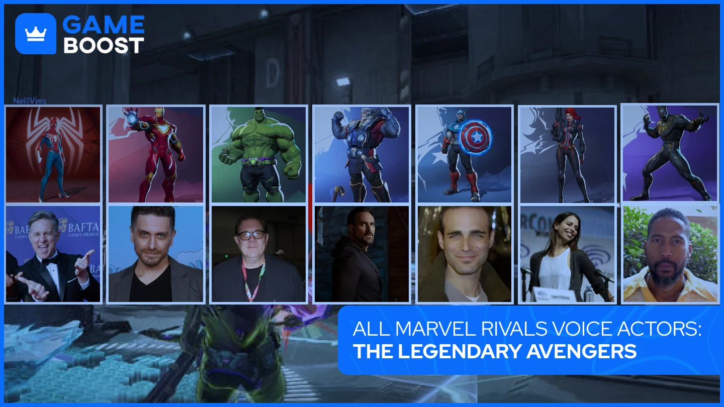 marvel rivals voice actors for avengers