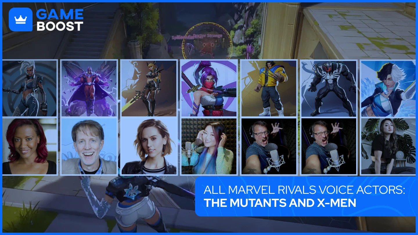 voice actors for marvel rivals mutants and x-men