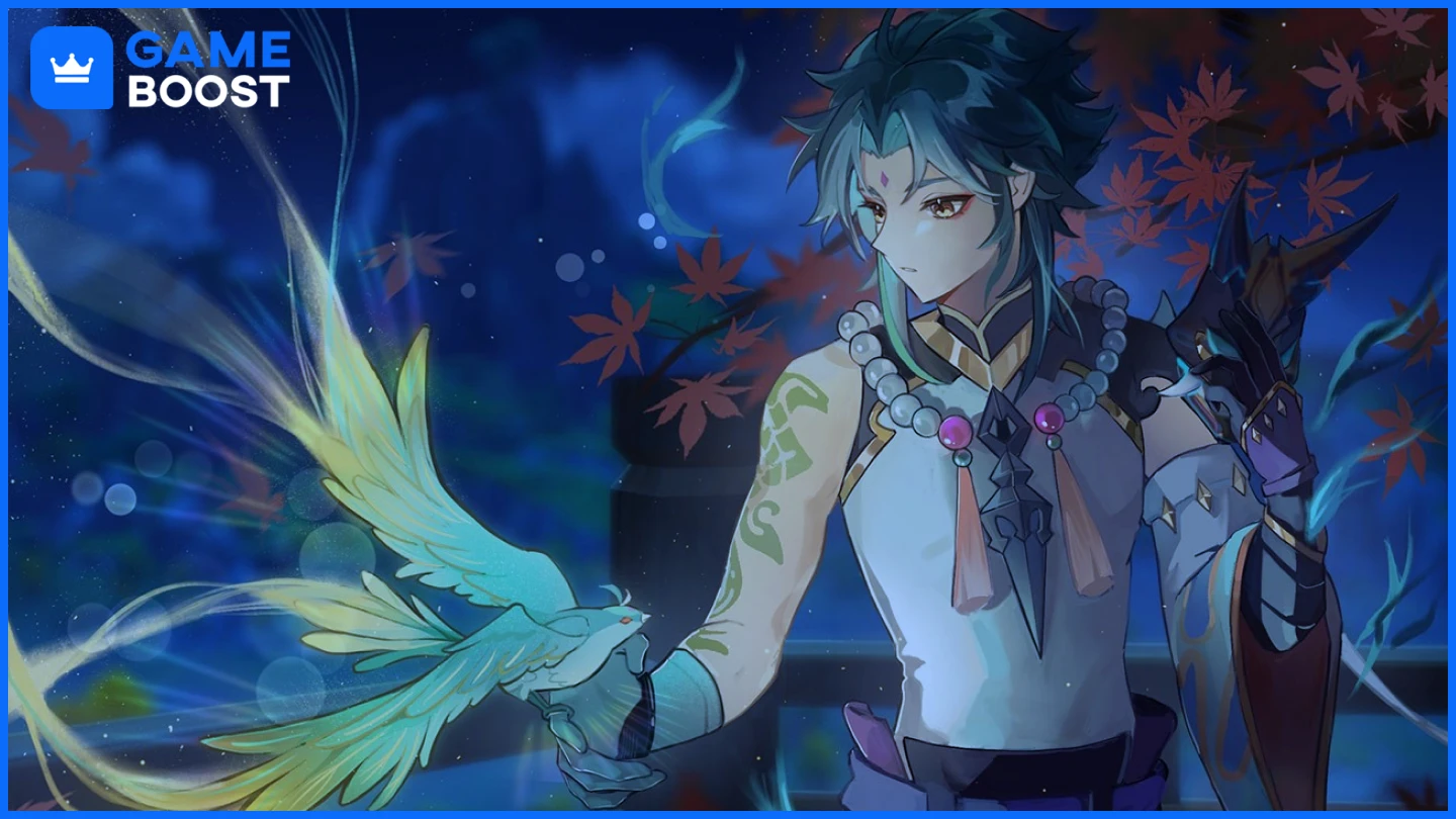 genshin impact xiao art