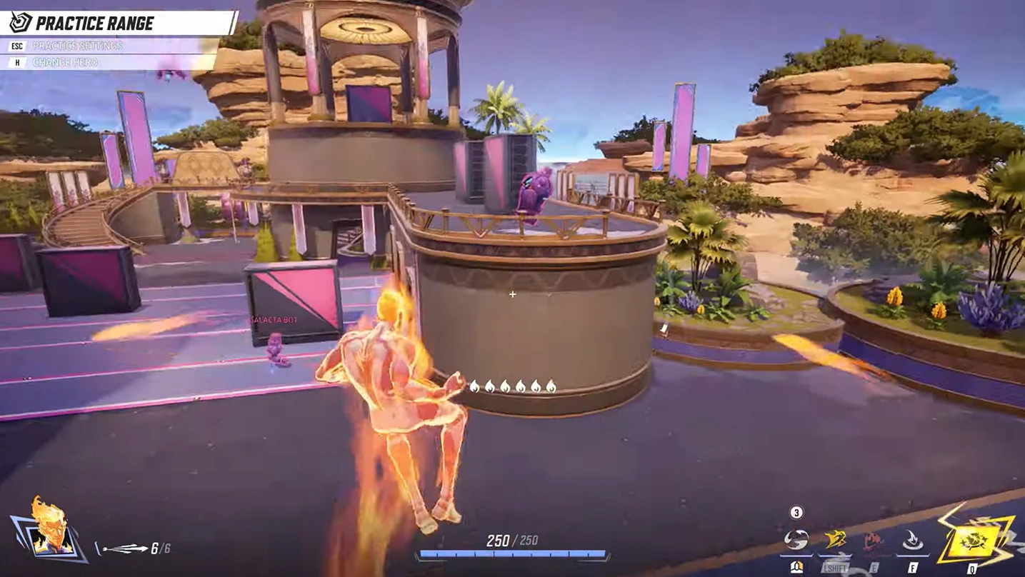 human torch plasma body