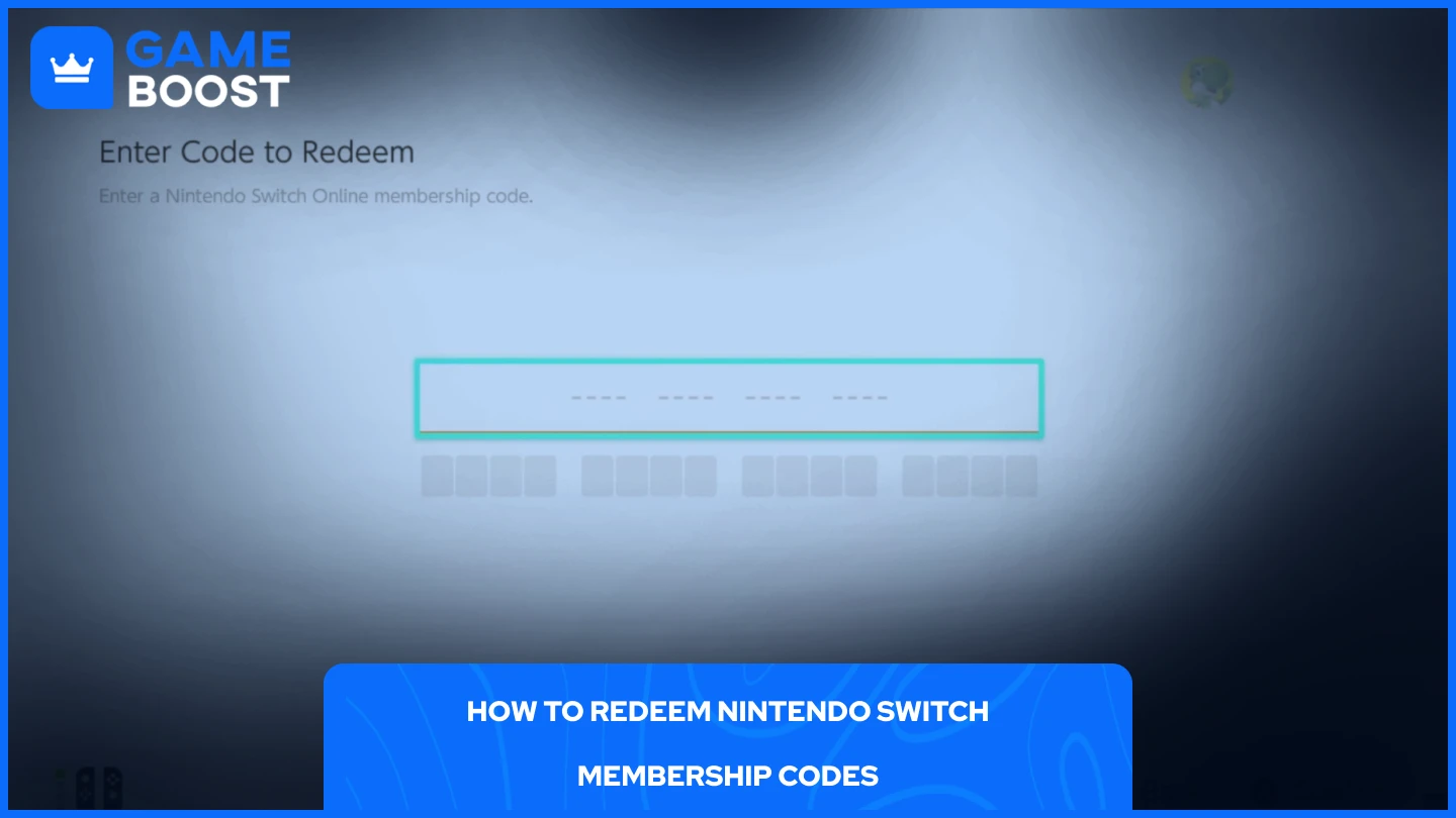 nintendo switch online membership code redeem