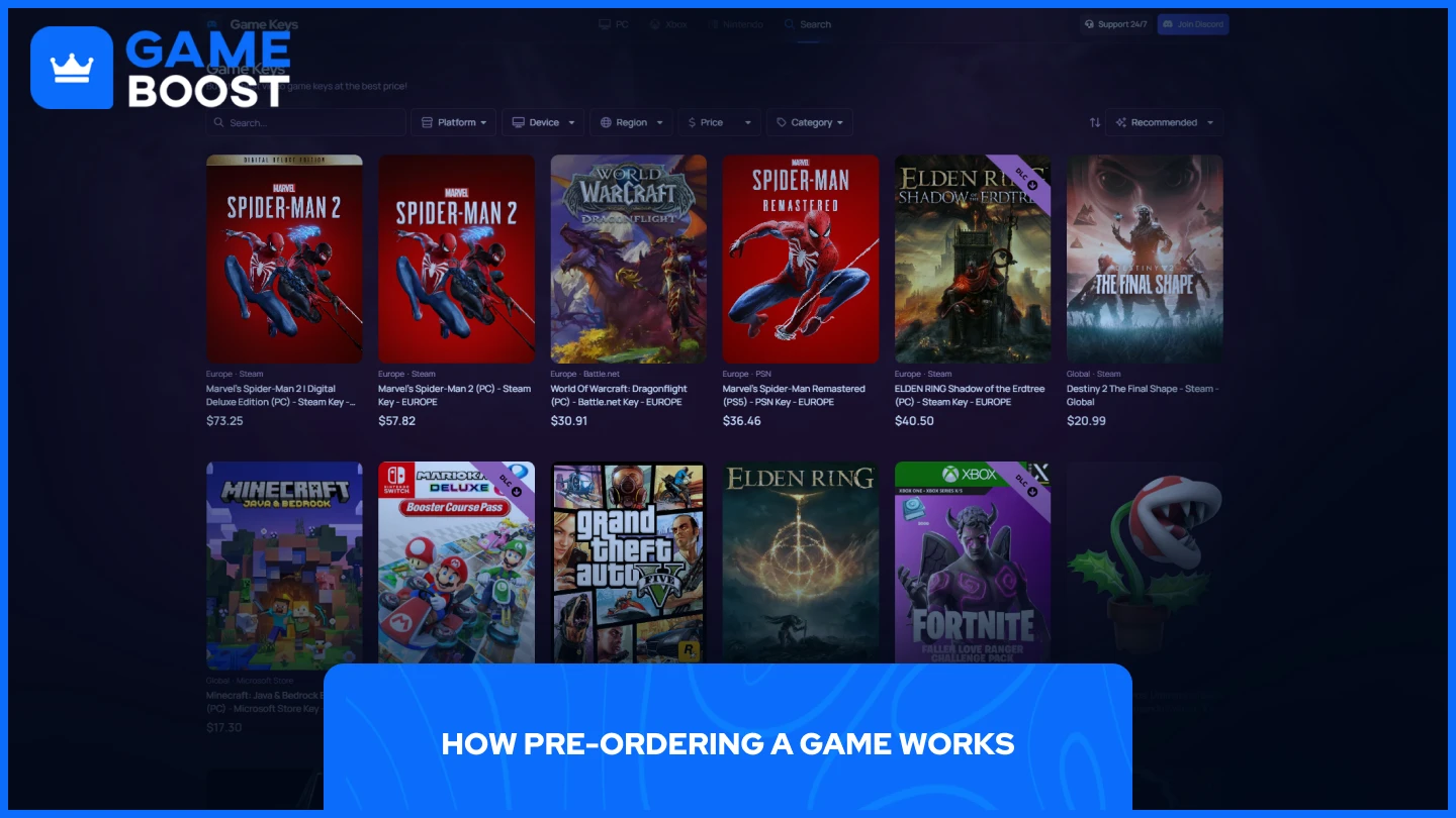gameboost game keys