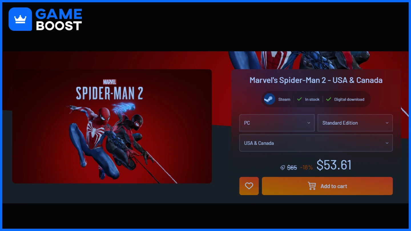 instant gaming spiderman 2