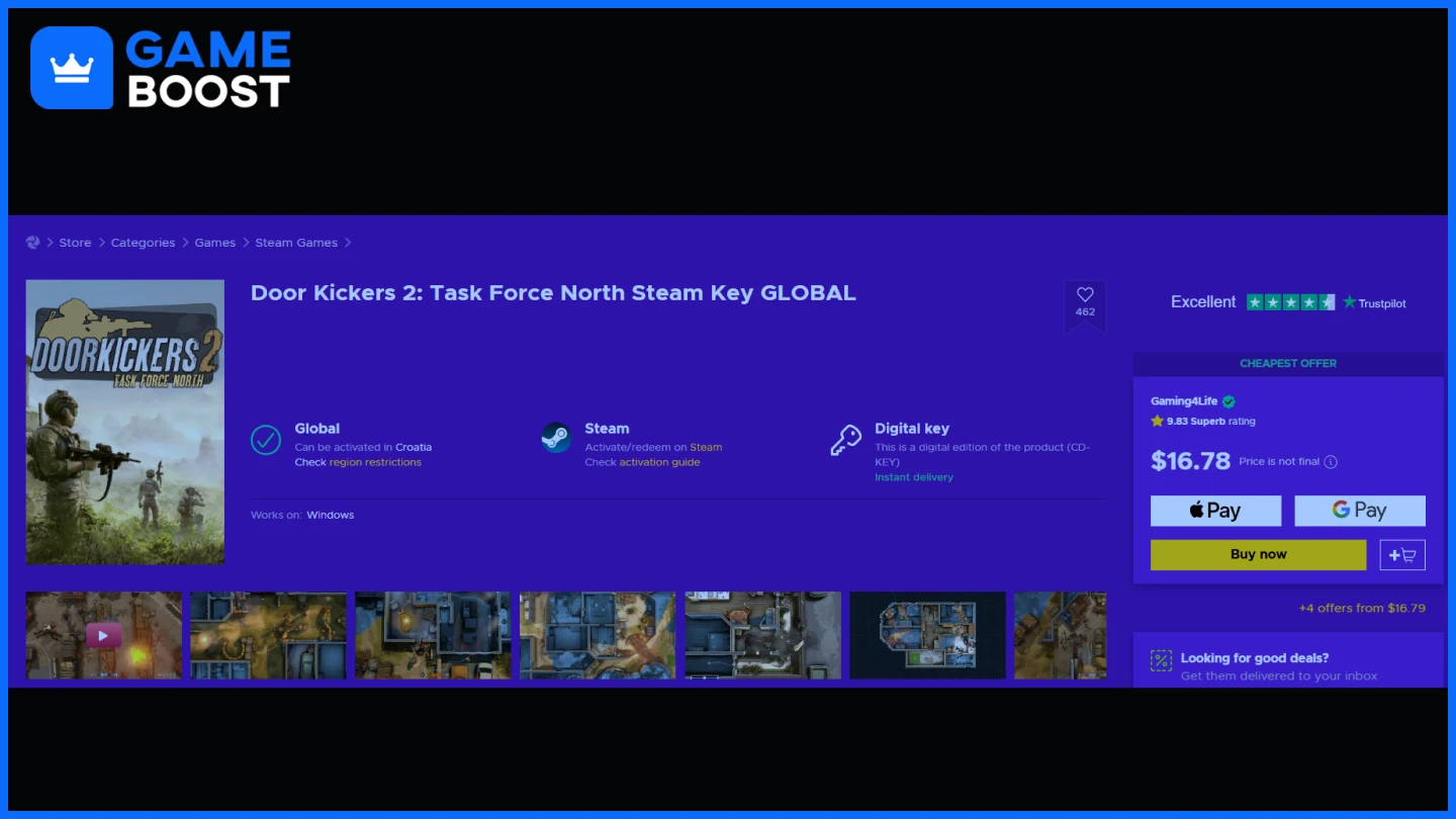 eneba door kickers 2