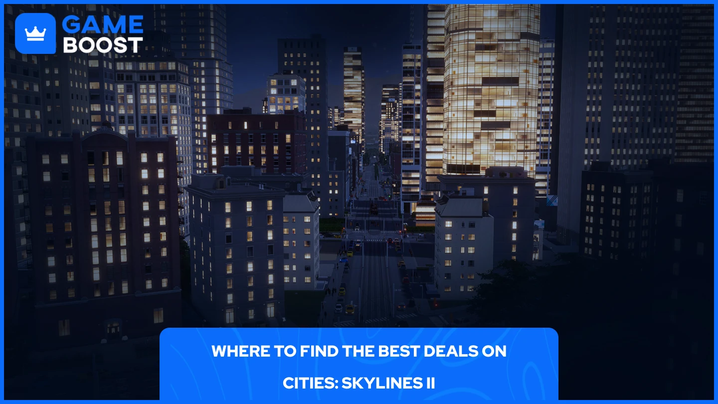 cities skylines 2 city at night