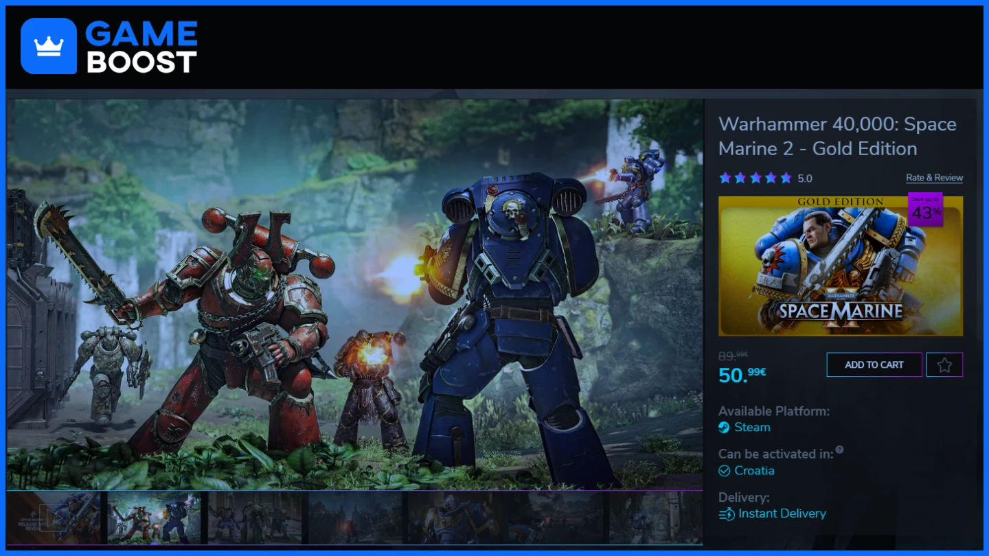 yuplay space marine 2 gold edition