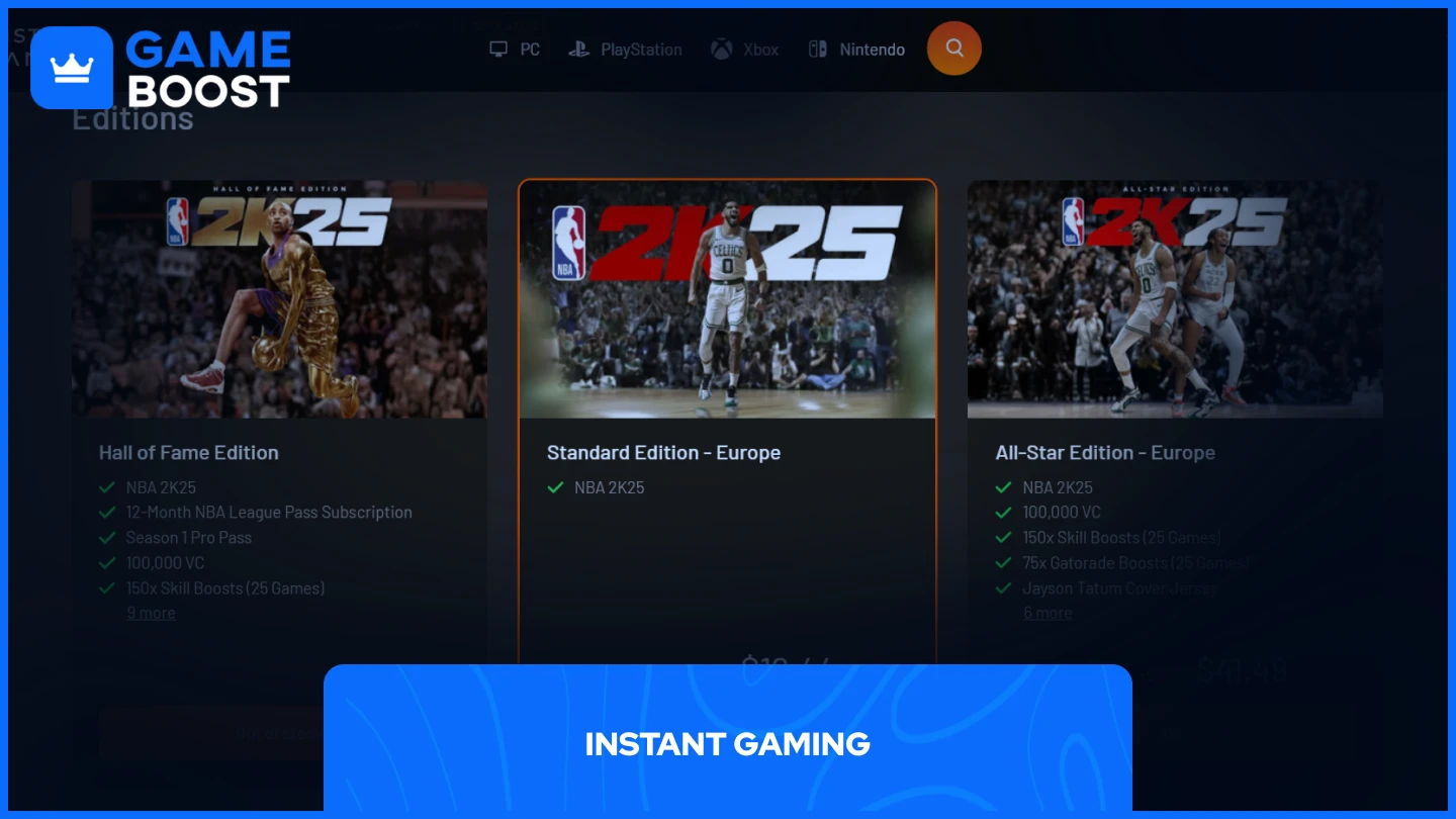instant gaming nba 2k25