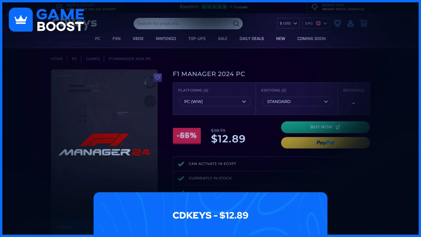 cdkeys f1 manager 2024 steam key