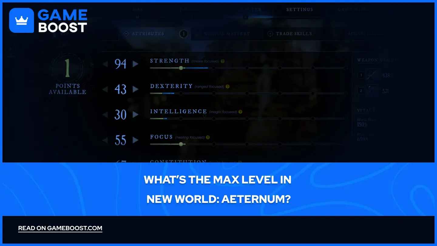 What’s the Max Level in New World: Aeternum?