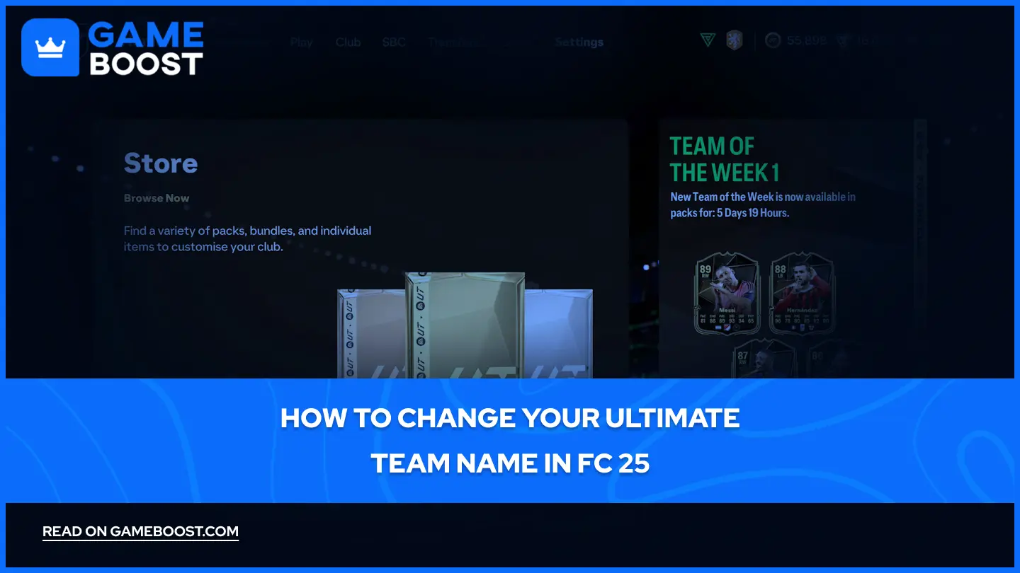 How to Change Your Ultimate Team Name in FC 25