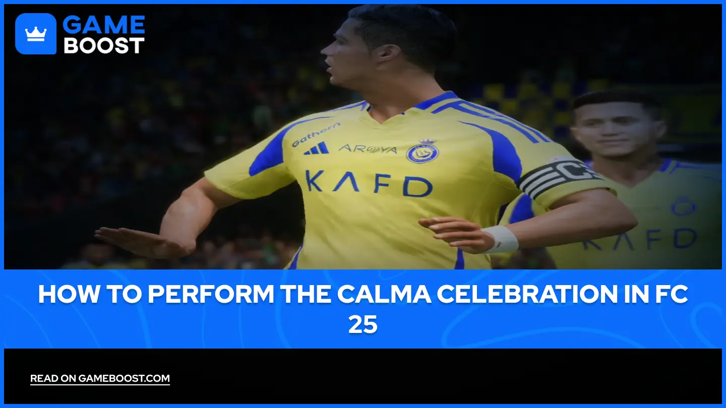 Hoe je de Calma Celebration uitvoert in FC 25